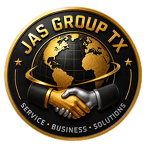 JAS GROUP TX logo